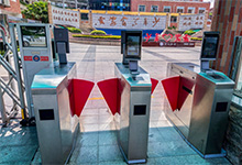 人臉識別翼閘效果圖圖片哪里有？